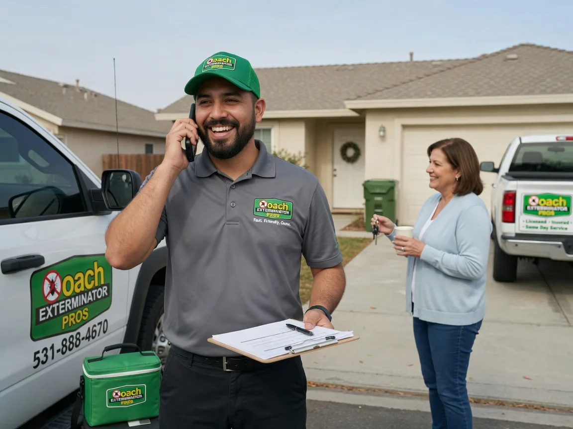 Pest Control Roach Exterminator Harveysburg, OH FAQs